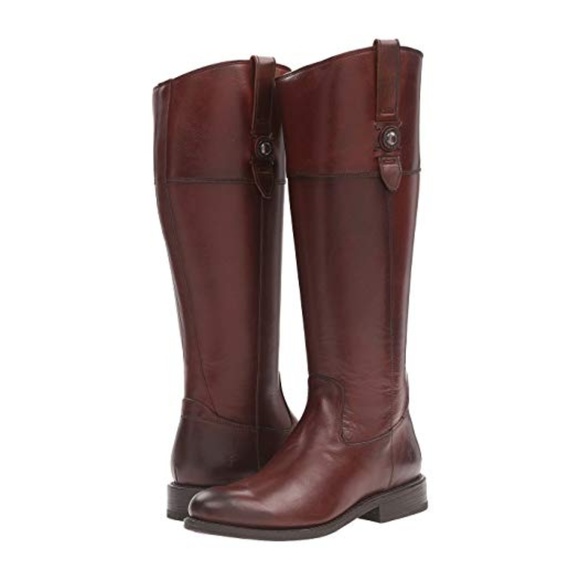 Jayden Button Tall Frye Boots - Picture 1 of 6